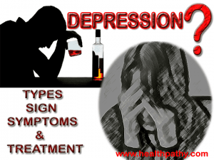 depression types sign symptoms and treatment