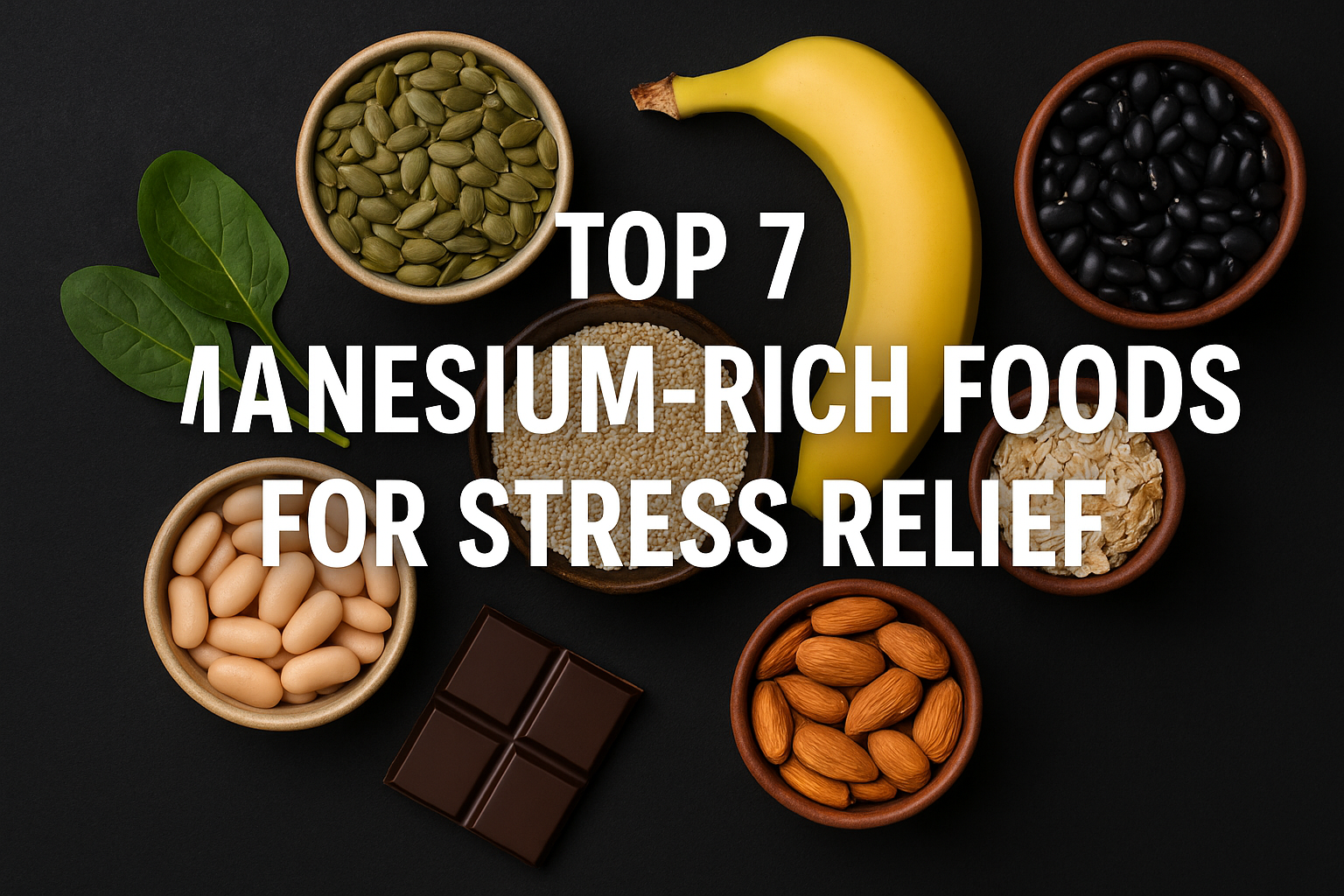 Top 7 Magnesium-Rich Food For Stress Relief